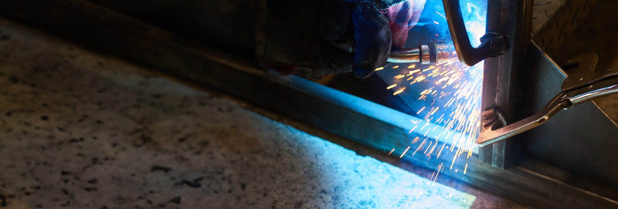 Welding steel